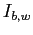 $ I_{b,w}$