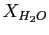 $ X_{H_2O}$