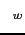 $ \rho_{w}$