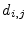 $d_{i,j}$