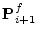 ${\mathbf P}^f_{i+1}$