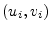 $(u_i,v_i)$