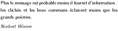 $\textstyle \parbox{100truemm}{\fontfamily{\sfdefault}\fontseries{l}\fontshape{n...
...ily{\sfdefault}\fontseries{m}\fontshape{sl}\selectfont
\large{Norbert Wiener}}$