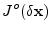 $\displaystyle J^o(\delta{\mathbf x})$