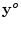 ${\mathbf y}^o$