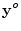 $\displaystyle {\mathbf y}^o$