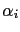 $\alpha_i$